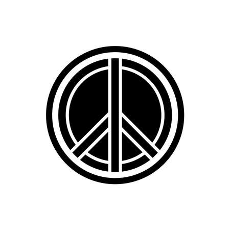 Peace Icon Vectorのイラスト素材
