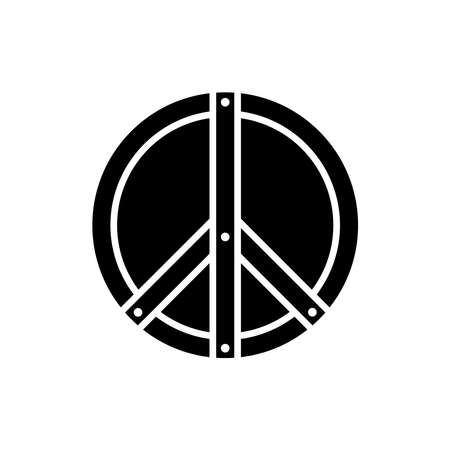 Peace Icon Vectorのイラスト素材