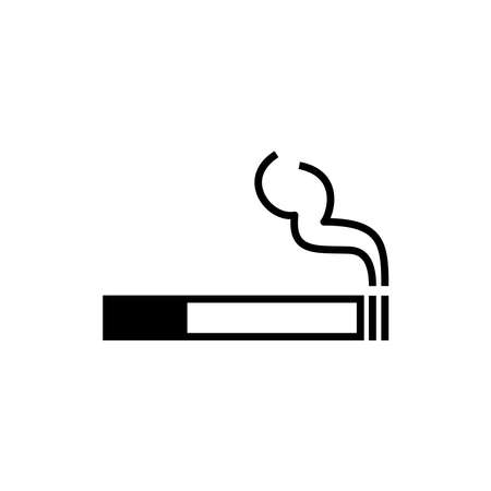 Smoking Cigarette Icon Vectorのイラスト素材