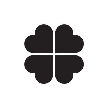 Four Leaf Clover St- Icon Vectorのイラスト素材
