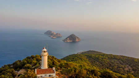 Gelidonya Lighthouse in Antalya HDR(Gelidonya Lighthouse)の写真素材