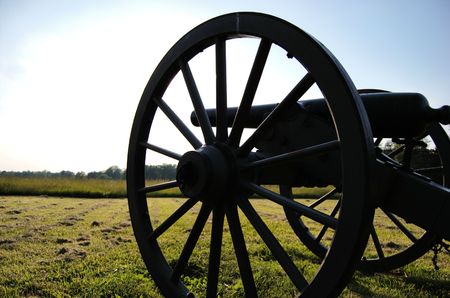 Civil war cannonの写真素材