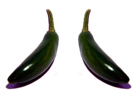 two peppersの写真素材
