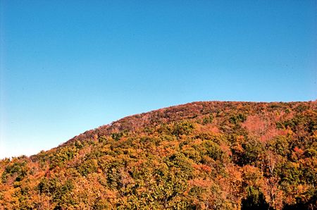 autumn mountainの写真素材