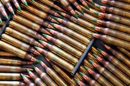 5.56 NATO ammunitionの写真素材