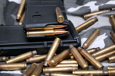 rifle magazineの写真素材