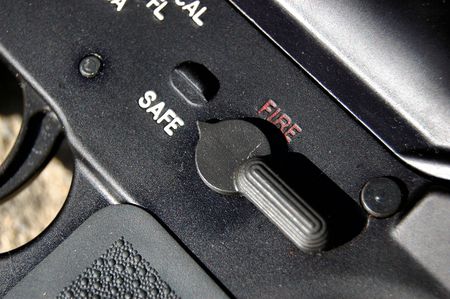 fire selector switchの写真素材