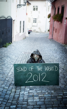 End of the worldの写真素材