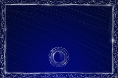 Modern certificate with empty space for copy text の写真素材