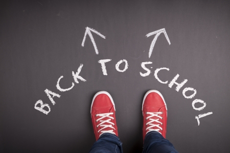 Creative concept with Back to school themeの写真素材