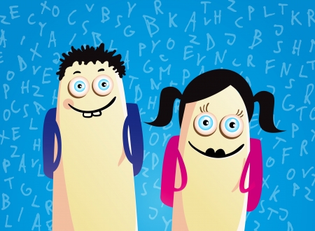 Back to school vector illustrationの写真素材