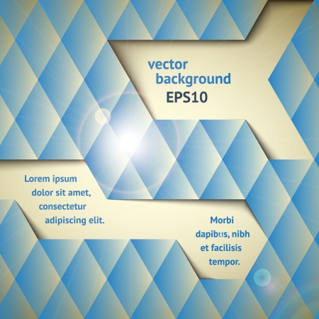 Modern abstract background illustration with design elementsのイラスト素材