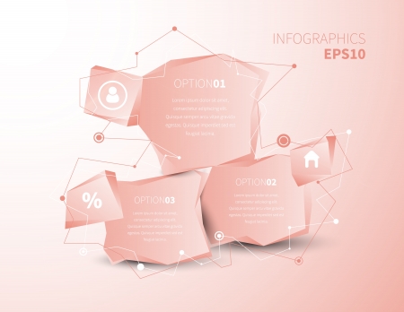 Business design illustration with space for textの写真素材