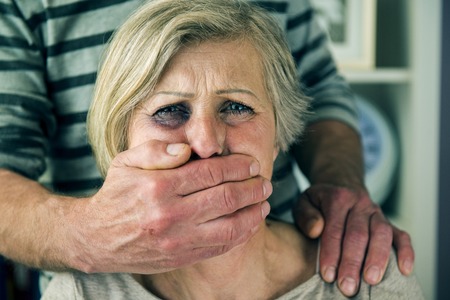 Domestic violenceの写真素材