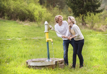 Couple in loveの写真素材