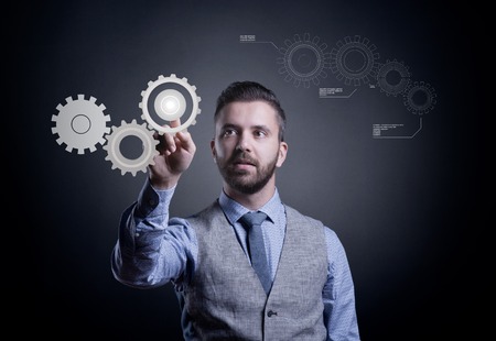 Young managerの写真素材