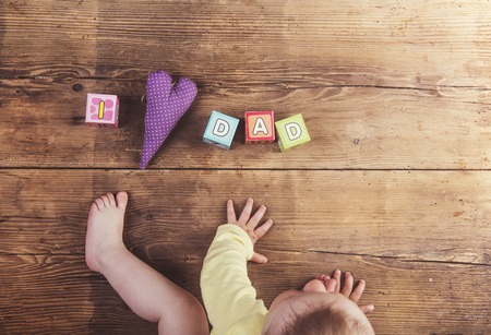 Fathers day compositionの写真素材