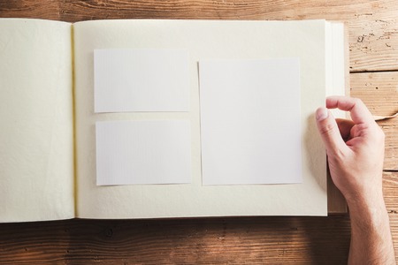 Empty photoalbum