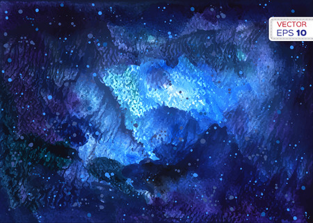 Abstract hand drawn watercolor background. Vector illustration.のイラスト素材