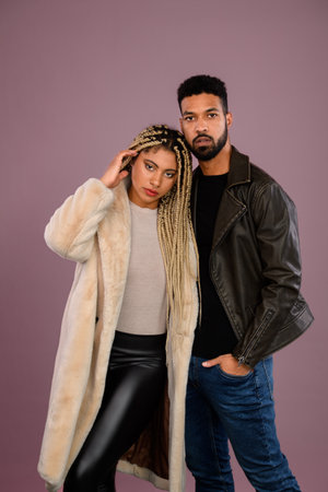 Portrait of multiethnic friends, concept of diversity and friendship.の写真素材