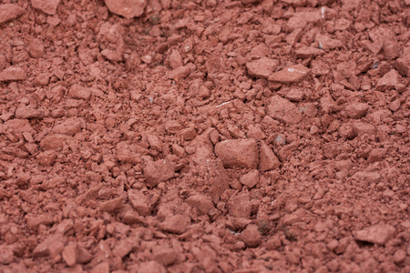 Reddle, red ground texture backgroundの写真素材