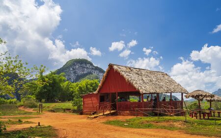 Vinales, Cuba - March 26 2019: Vinales, UNESCO, Pinar del Rio Province, Cuba, West Indies, Caribbean, Central Americaのeditorial素材