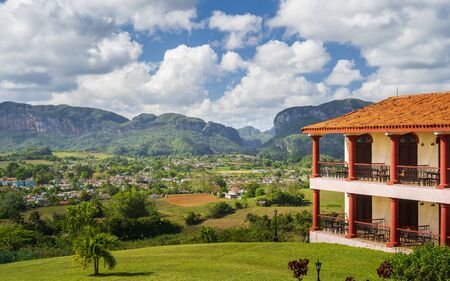 Vinales, Cuba - March 26 2019: Vinales, UNESCO, Pinar del Rio Province, Cuba, West Indies, Caribbean, Central Americaのeditorial素材
