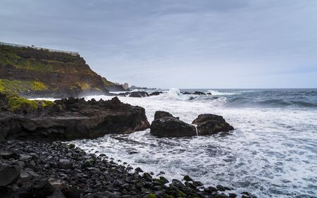 Atlantic ocean, Europe, Spain Canary Islands Tenerifeの写真素材