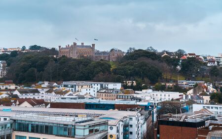 Jersey, Channel Islands - December 31 2018: Victoria College, St. Helier, Jersey Channel Islands United Kingdom Europeのeditorial素材