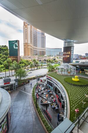 Las Vegas, USA - May 22 2018: The Palazzo, The Fashion Show, The Strip, Las Vegas Boulevard, Las Vegas, Nevada, USA North Americaのeditorial素材