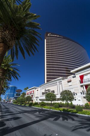 Las Vegas, USA - May 24 2018: Encore Beach Club, The Strip, Las Vegas Boulevard, Las Vegas, Nevada, United States of America, North Americaのeditorial素材
