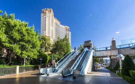 Las Vegas, USA - May 24 2018: Palazzo. The Strip, Las Vegas Boulevard, Las Vegas, Nevada, United States of America, North Americaのeditorial素材