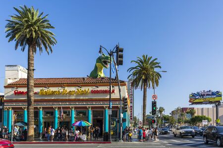 Hollywood, USA - May 28 2018: Ripleys Believe It or Not! on Hollywood Boulevard, Hollywood, Los Angeles, California, United States of America, North Americaのeditorial素材