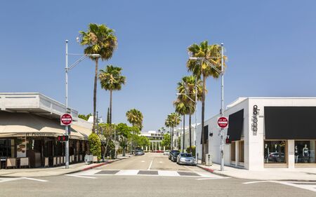 Beverly Hills, USA - May 28 2018: Beverly Hills, Los Angeles, California, United States of America, North Americaのeditorial素材