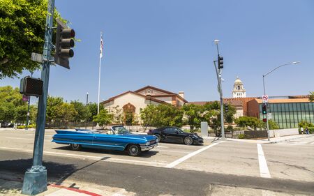 Beverly Hills, USA - May 28 2018: Beverly Hills, Los Angeles, California, United States of America, North Americaのeditorial素材