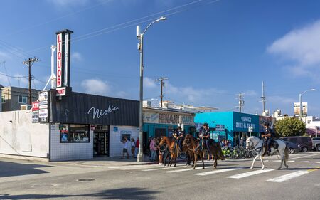 Venice Beach, USA - May 28 2018: Venice Beach, Los Angeles, California, United States of America, North Americaのeditorial素材