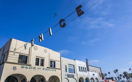 Venice Beach, USA - May 28 2018: Venice Beach, Los Angeles, California, United States of America, North Americaのeditorial素材