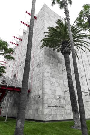 Los Angeles, USA - May 30 2018: Broad Contemporary Art Museum, Los Angeles County Museum of Art, Los Angeles, California, United States of Americaのeditorial素材