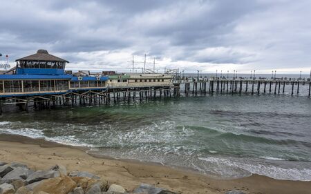 Los Angeles, USA - May 31 2018: Redondo Landing Pier, Redondo Beach, California, United States of America, North Americaのeditorial素材