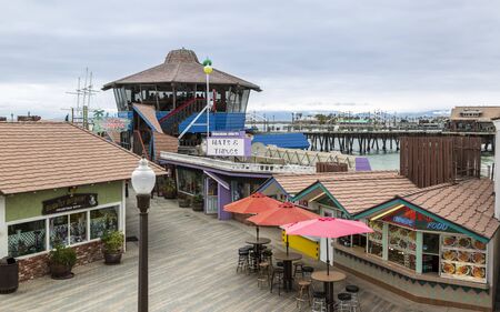 Los Angeles, USA - May 31 2018: Redondo Landing Pier, Redondo Beach, California, United States of America, North Americaのeditorial素材