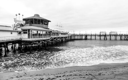Los Angeles, USA - May 31 2018: Redondo Landing Pier, Redondo Beach, California, United States of America, North Americaのeditorial素材