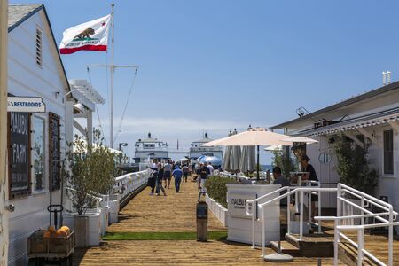 Malibu, USA - May 31 2018: Malibu Pier, Malibu, California, United States of America North Americaのeditorial素材