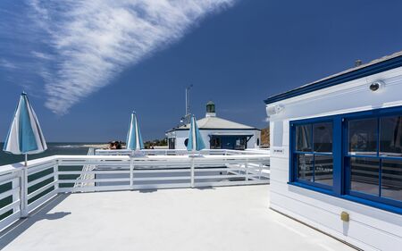 Malibu, USA - May 31 2018: Malibu Pier, Malibu, California, United States of America North Americaのeditorial素材