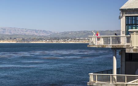 Monterey, USA - June 1 2018: Monterey Bay, Peninsula, Monterey, California United States of America North Americaのeditorial素材