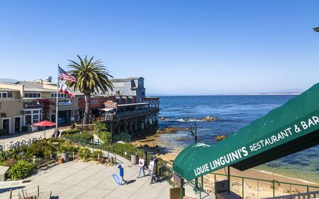 Monterey, USA - June 1 2018: Monterey Bay, Peninsula, Monterey, California United States of America North Americaのeditorial素材