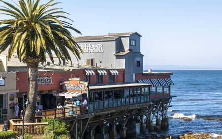 Monterey, USA - June 1 2018: Monterey Bay, Peninsula, Monterey, California United States of America North Americaのeditorial素材