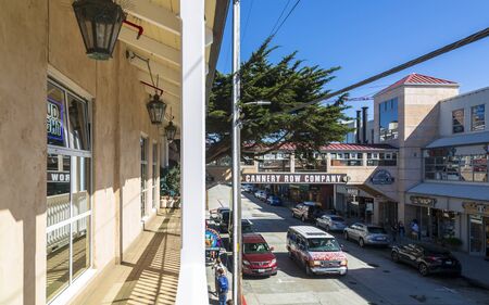 Monterey, USA - June 1 2018: Cannery Row, Monterey Bay, Peninsula, Monterey, California United States of America North Americaのeditorial素材