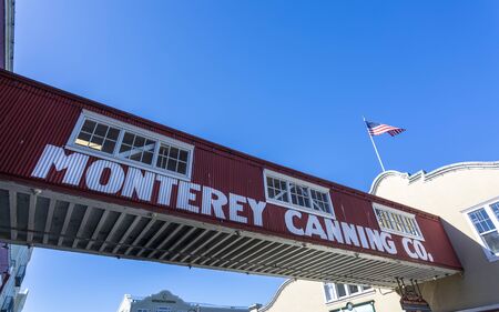 Monterey, USA - June 1 2018: Cannery Row, Monterey Bay, Peninsula, Monterey, California United States of America North Americaのeditorial素材