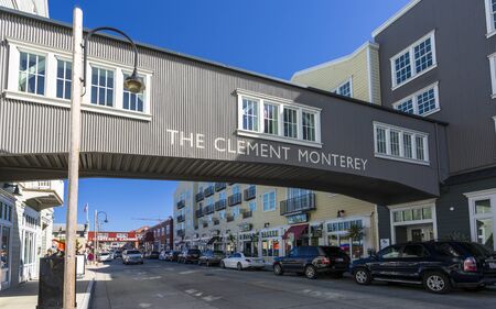 Monterey, USA - June 1 2018: Cannery Row, Monterey Bay, Peninsula, Monterey, California United States of America North Americaのeditorial素材