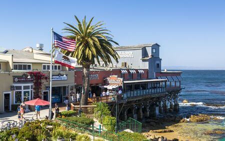 Monterey, USA - June 1 2018: Monterey Bay, Peninsula, Monterey, California United States of America North Americaのeditorial素材